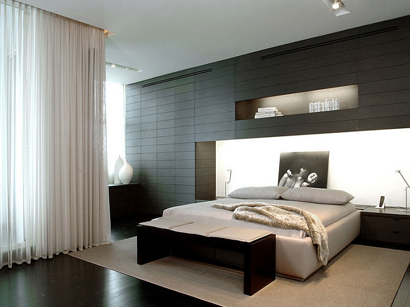 Modern guest bedroom interior designs by Homzelite